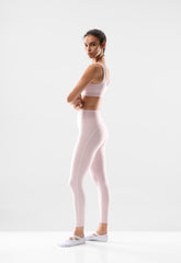LIFE Tiebreak Hi-Rise 26" Legging - DUSTY PINK/WHITE