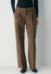 The Effortless Pant™ Lo-Rise - Eversential™ - KYLE CHECK SVL/MSC BRN