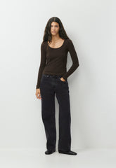 HomeStretch™ Rib Equalizer Longsleeve - MAGNOLIA
