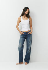 HomeStretch™ Rib Frequency Tank - WHITE