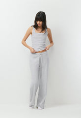 HomeStretch™ Rib Frequency Tank - HEATHER CHROME