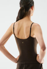 BUTTER Essential Cami Tank - CACAO NIB BROWN