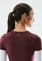 BUTTER Essential T-Shirt - GALA PLUM