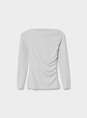 GoodLux Cora Longsleeve - HEATHER CHROME
