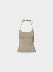 Original Contour Grace Halter Top - NOMAD TAUPE