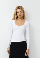 Original Contour Astral Longsleeve - BRIGHT WHITE