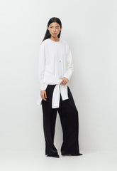 InterLock Cotton Steps Longsleeve - CCA NB BWN/CCA SND