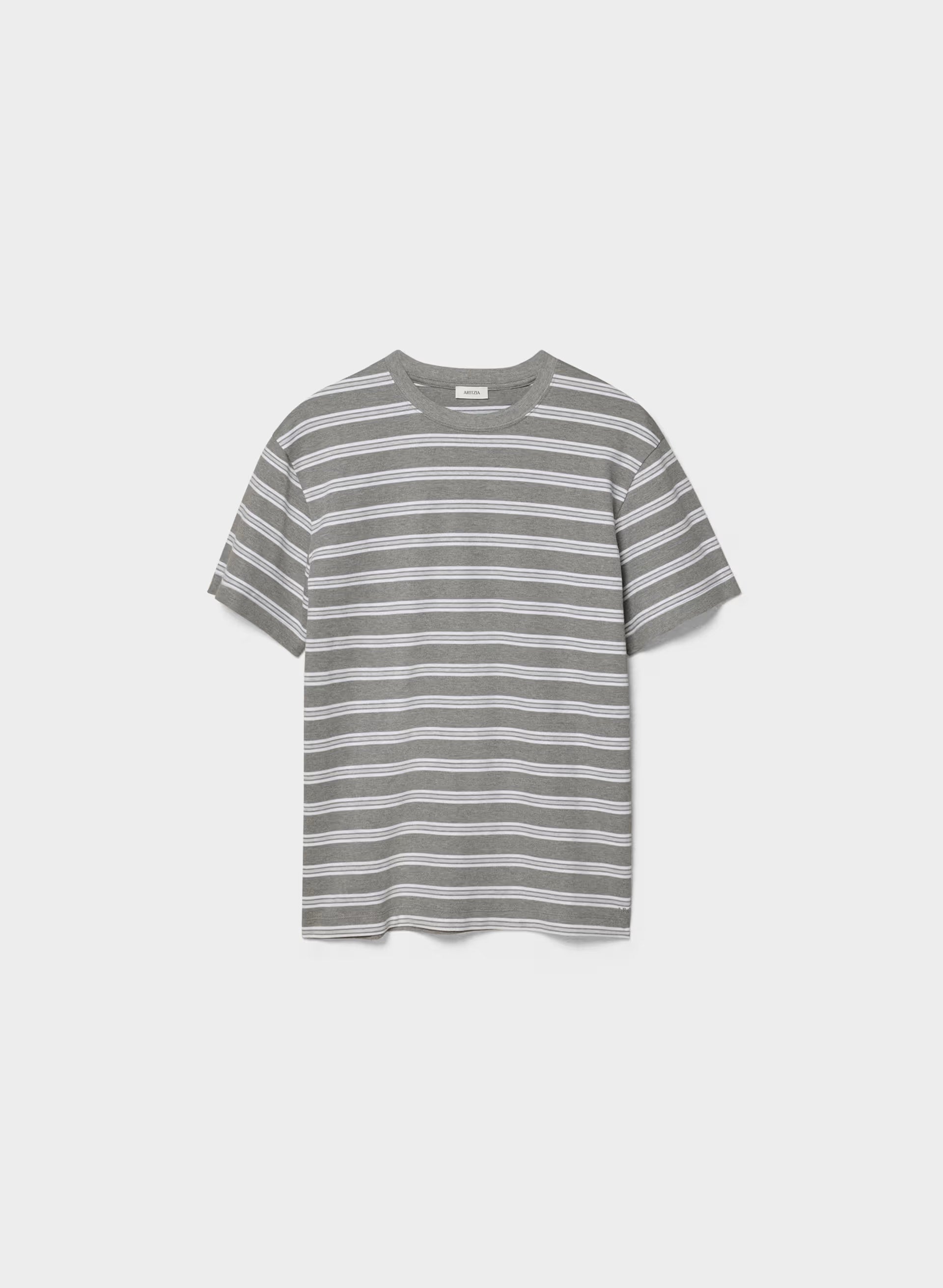 InterLock Cotton Pegasus T-Shirt - HDRKGRY/ HCLD WHT