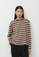 InterLock Cotton Steps Longsleeve - AMRCN BRWN/CPD PNK
