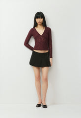 Affinity Top - GALA PLUM