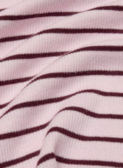HomeStretch™ Rib Tune T-Shirt - MAGNOLIA/GALA PLUM