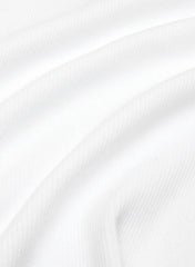 HomeStretch™ Rib Tune T-Shirt - WHITE/BLACK