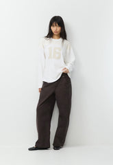 Mighty Cotton™ Ramos Longsleeve - WHITE/LIGHT BIRCH