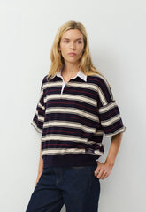 Mighty Cotton™ Lomu Shortsleeve Polo - ADMRL NVY/ SSD CRM