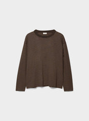 InterLock Cotton Steps Longsleeve - CCA NB BWN/CCA SND