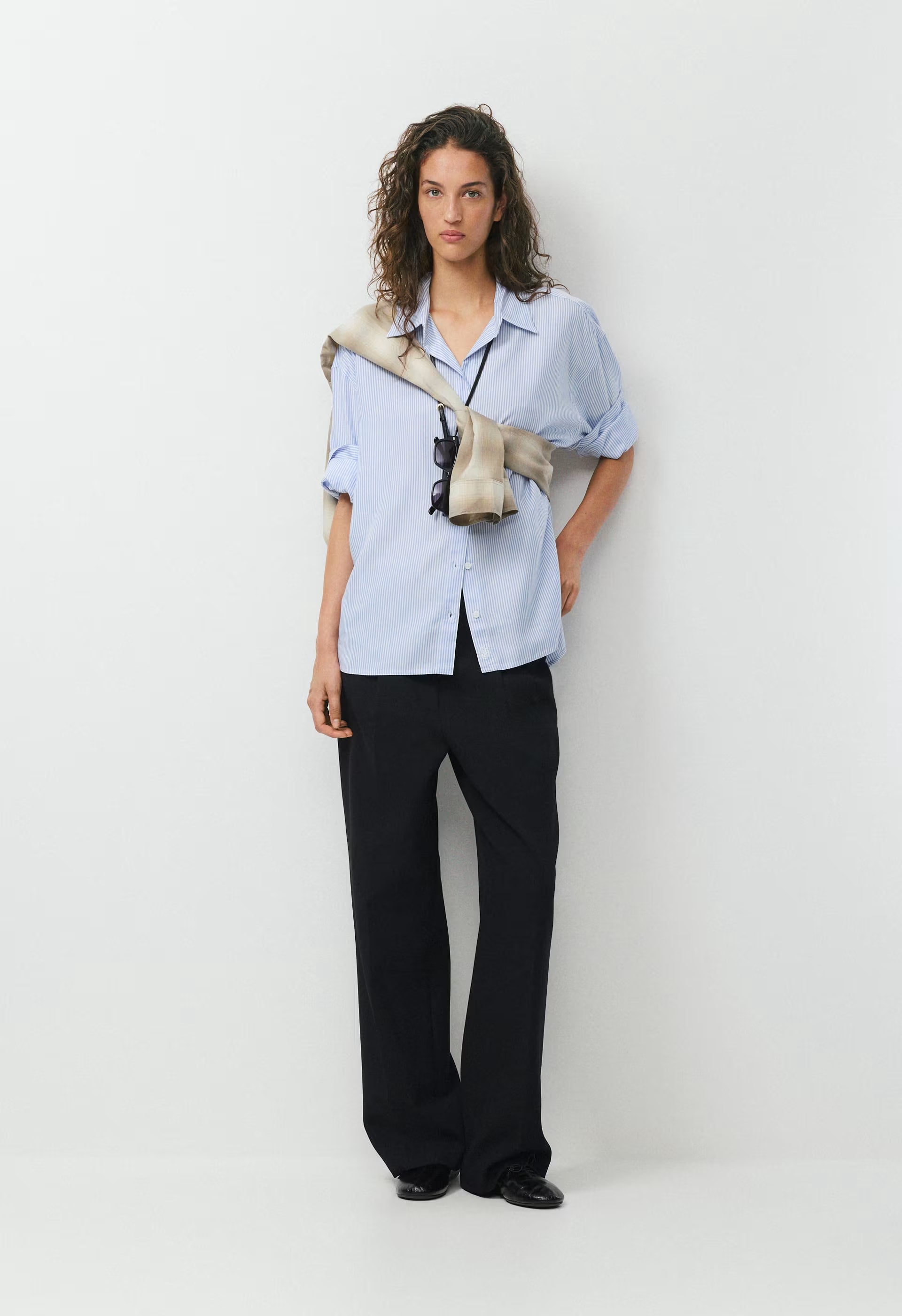 Archive Shirt - WLSN STRP CRFL BL/WHT