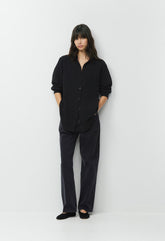 AirPlush Cotton™ Sail Shirt - BLACK