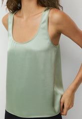 Asset Satin Top - TERRACE SAGE