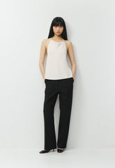 Honours Halter Top - Crepette™ - LIGHT BIRCH