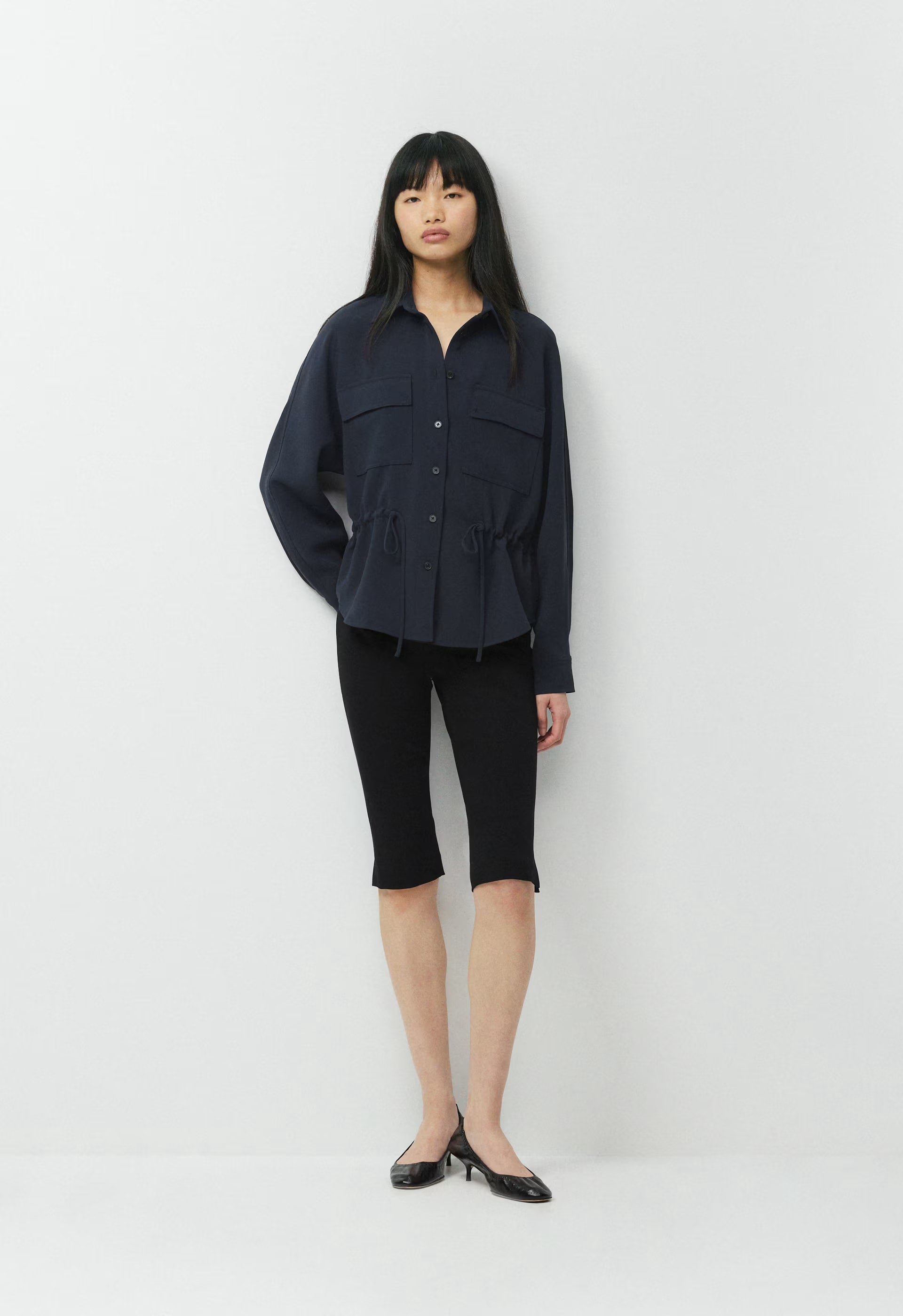 Fieldnote Blouse - Crepette™ - DARK NIGHT NAVY