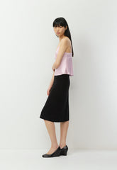 Rosalind Satin Camisole - MAGNOLIA