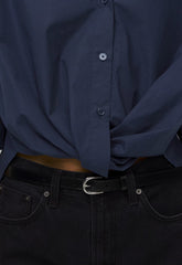 Portofino Poplin Shirt - HARBOUR NAVY