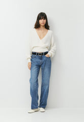 SoftSpoke™ Dear Wrap Sweater - LIGHT BIRCH