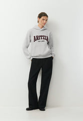 Cozy Sweatfleece Perfect Hoodie - HTHR CHRM/ GL PLUM