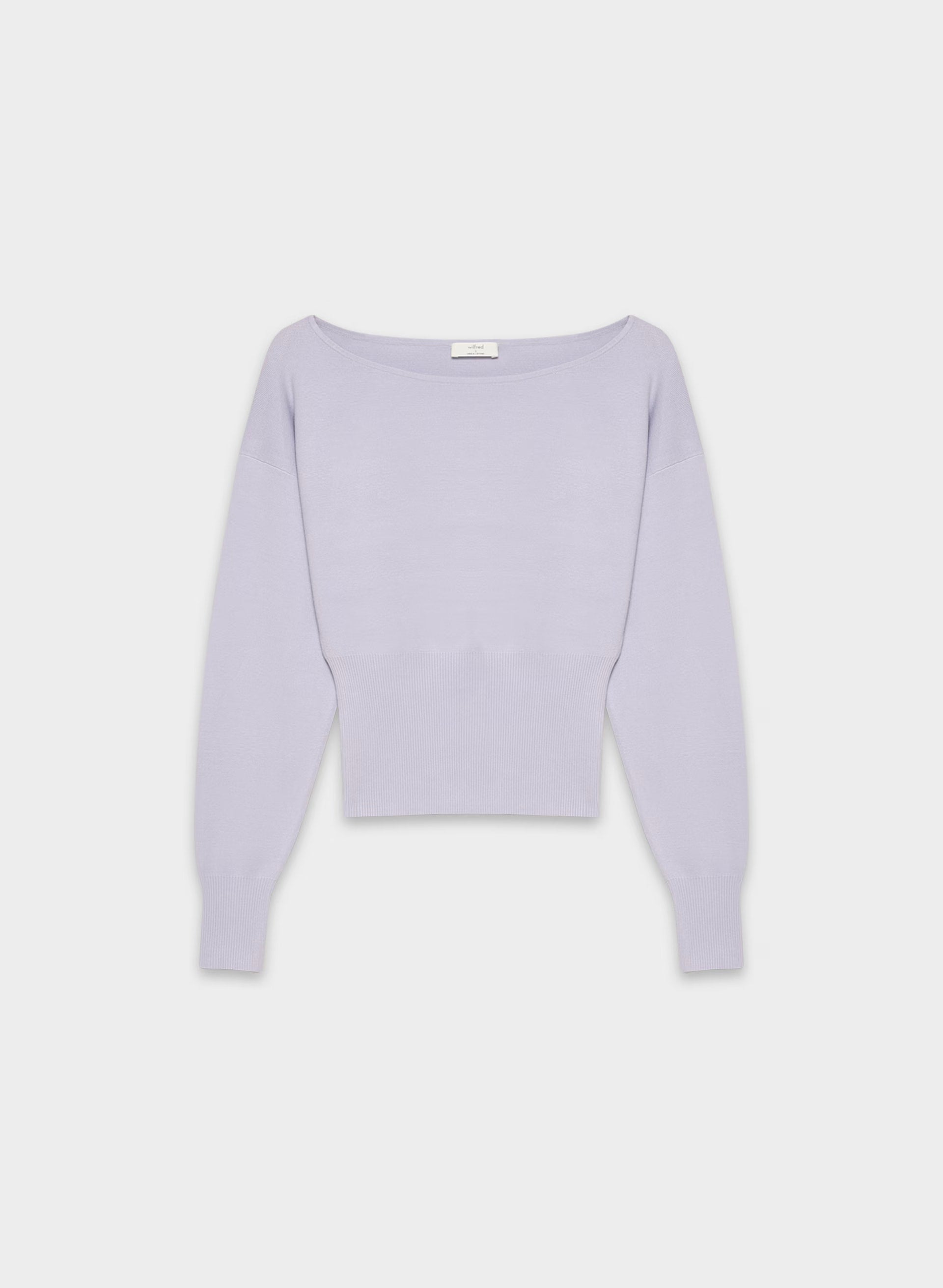 Crescendo Sweater - Wonder Yarn - WILDFLOWER LILAC
