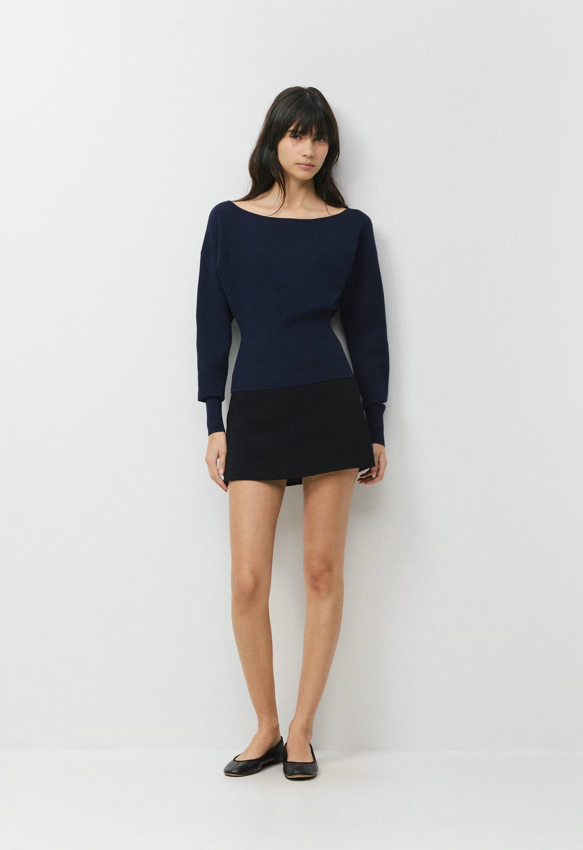 Crescendo Sweater - Wonder Yarn - ADMIRAL NAVY