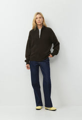 Axle Sweater - CACAO NIB BROWN