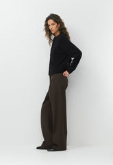 Essential Cashmere Acclaim Cardigan - BLACK