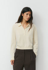 Bare Cashmere Cellini Sweater - SEASIDE CREAM