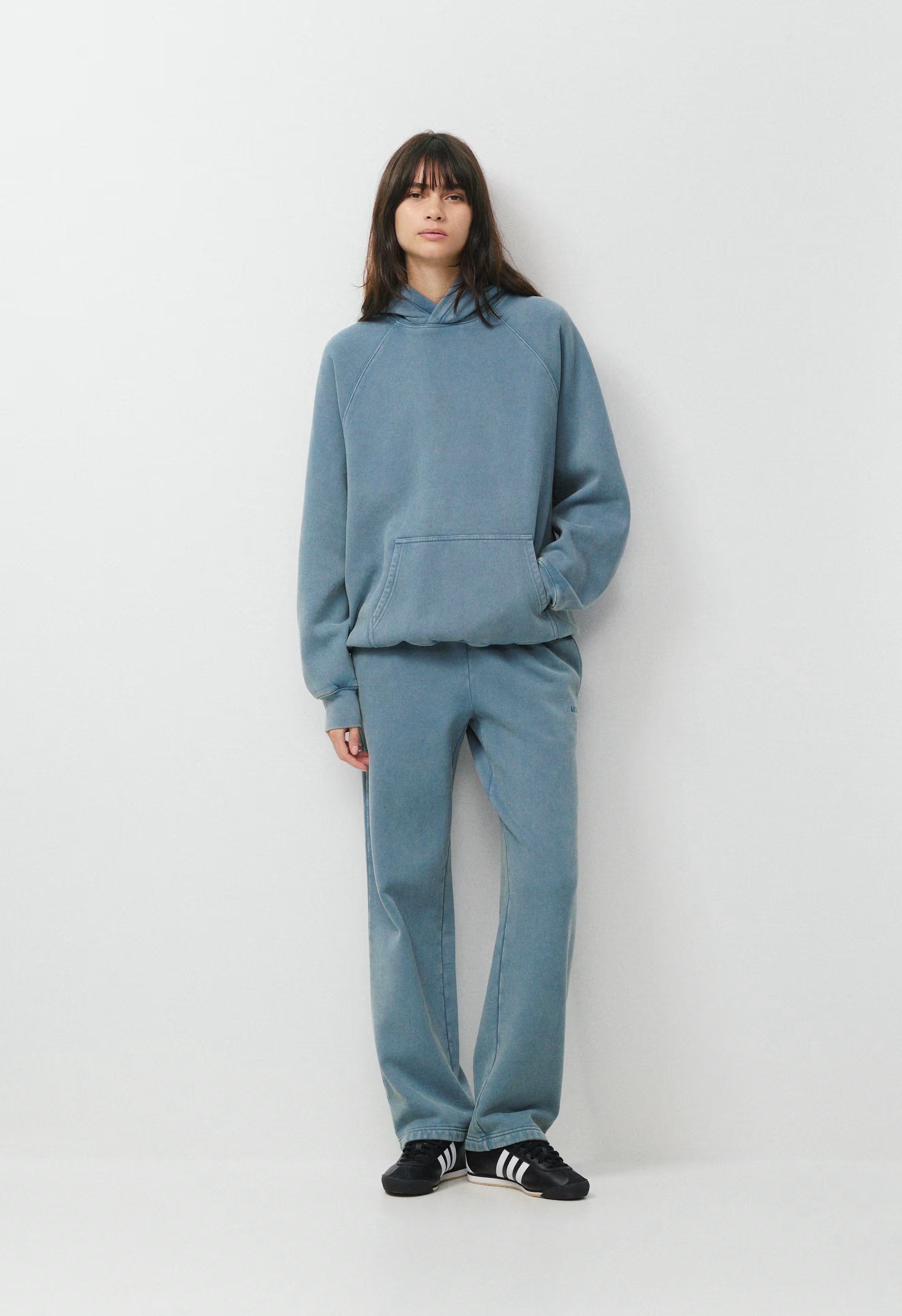 Cozy Sweatfleece Mega Raglan™ Hoodie - LIVED-IN BLUE MIRAGE