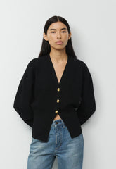 Tribeca Cardigan - Wonder Yarn - BLACK