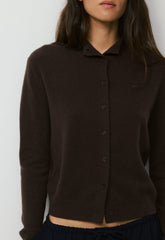 Bare Cashmere Saga Sweater - CACAO NIB BROWN