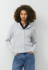 Fawn Hoodie - HEATHER CHROME