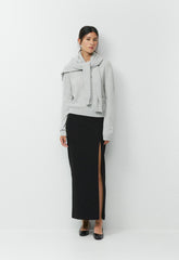 Bare Cashmere Bloor Sweater - HEATHER CHROME