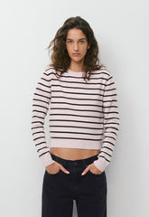 Bare Cashmere Bloor Sweater - MGNOLIA/CACAO NIB BRWN