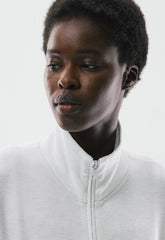 Wafflex Karma Sweater - HEATHER CLOUD WHITE