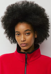 Mellow 1/2 Zip - Bigfoot Fleece - FLASHING RED