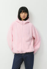 Backwoods Zip Hoodie - Bigfoot Fleece - MAGNOLIA