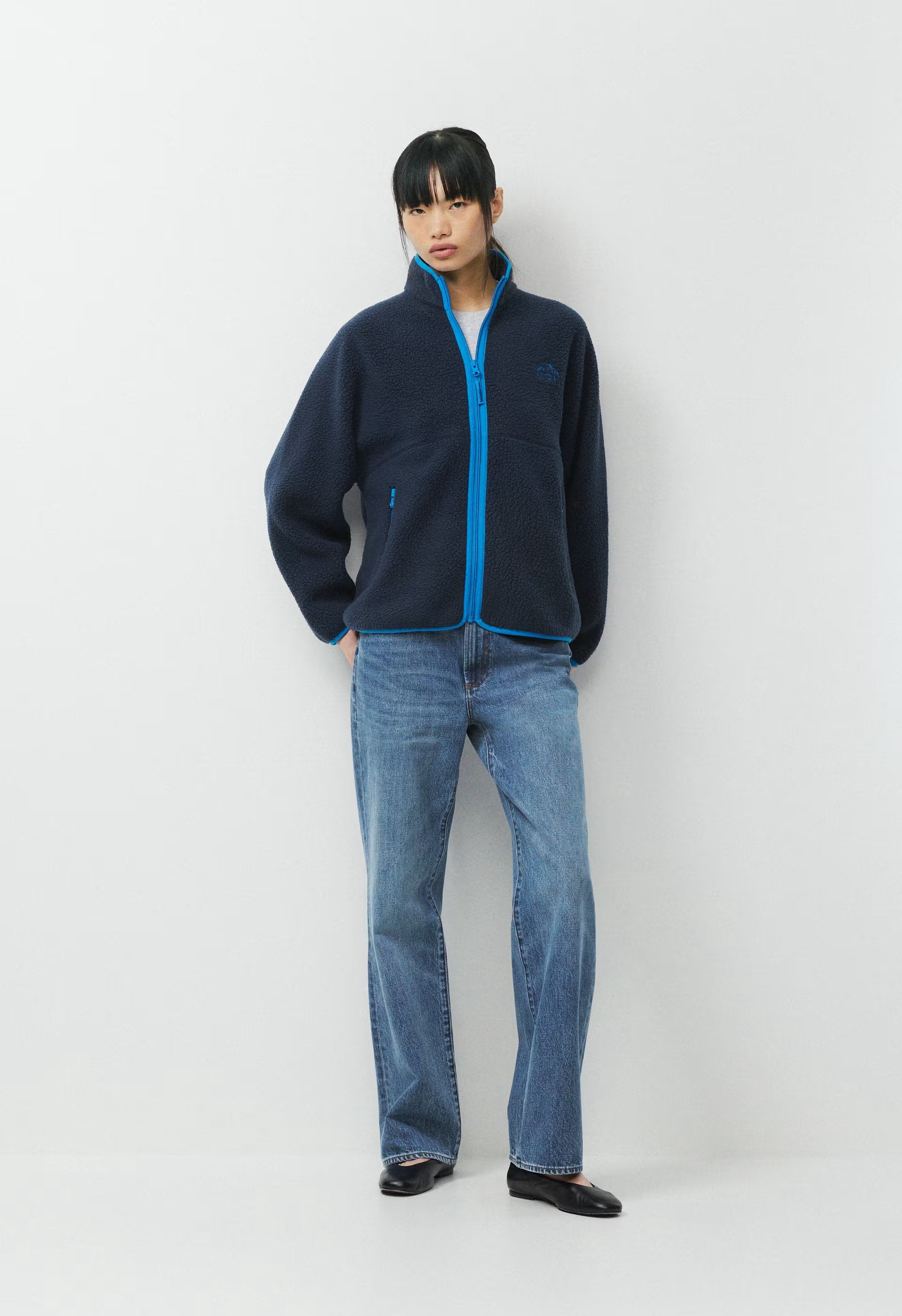 Polartec® Thermal Pro™ Twilight Zip-Up - ADMIRAL/ LAZULI BLUE