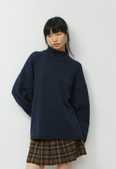 Cotton Charm™ Keepsake Mockneck - ADMIRAL NAVY