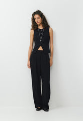 Regal Vest - Crepette™ - BLACK