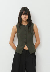 Regal Vest - Crepette™ - FLINT GREEN