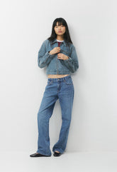 Barkley Lightweight Denim Jacket - VINTAGE MEDIUM BLUE