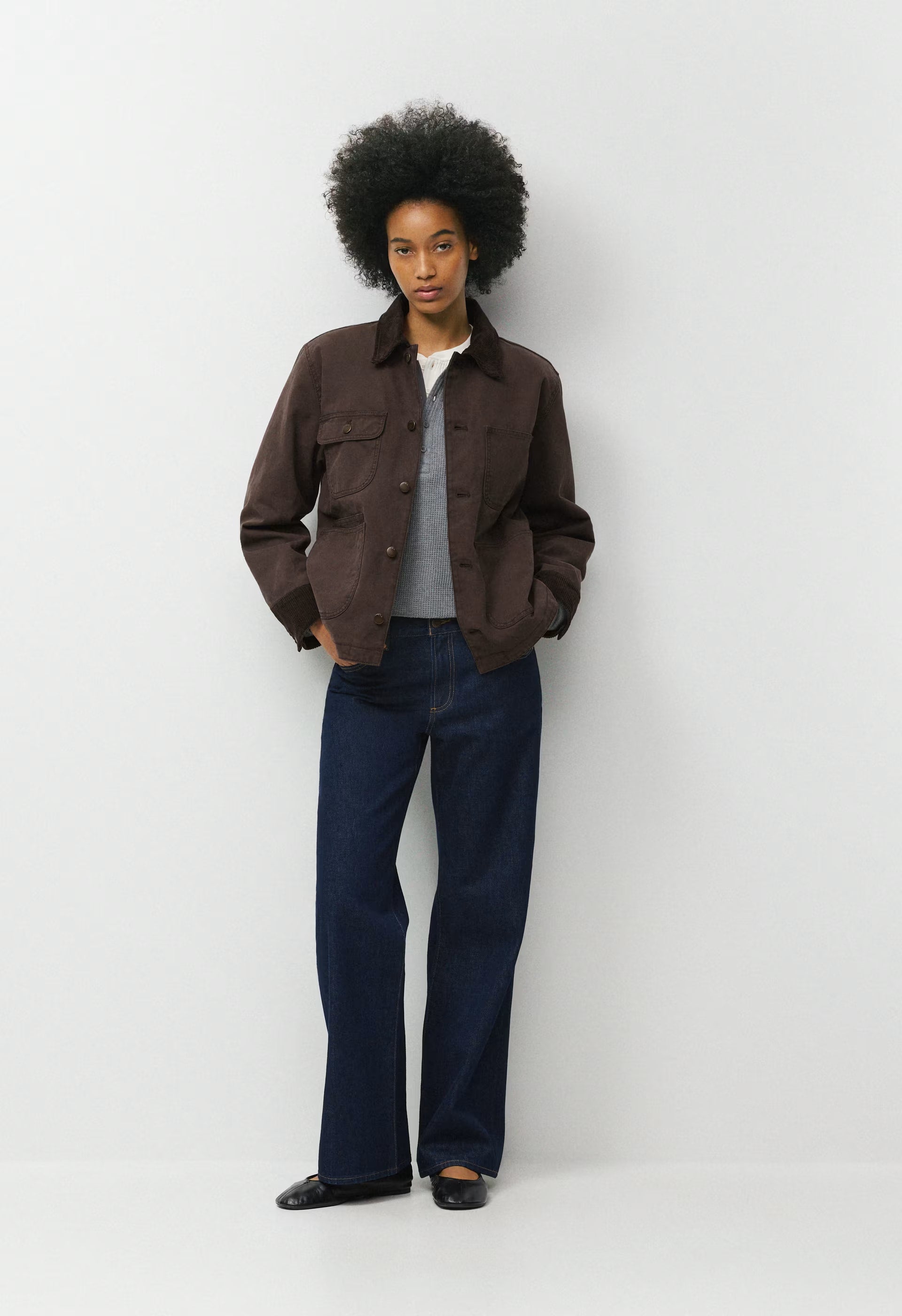 Neighbour Barn Jacket - VINTAGE CCO NB BROWN