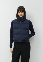 The Super Puff™ Shorty Vest - cliMATTE™ - ADMIRAL NAVY