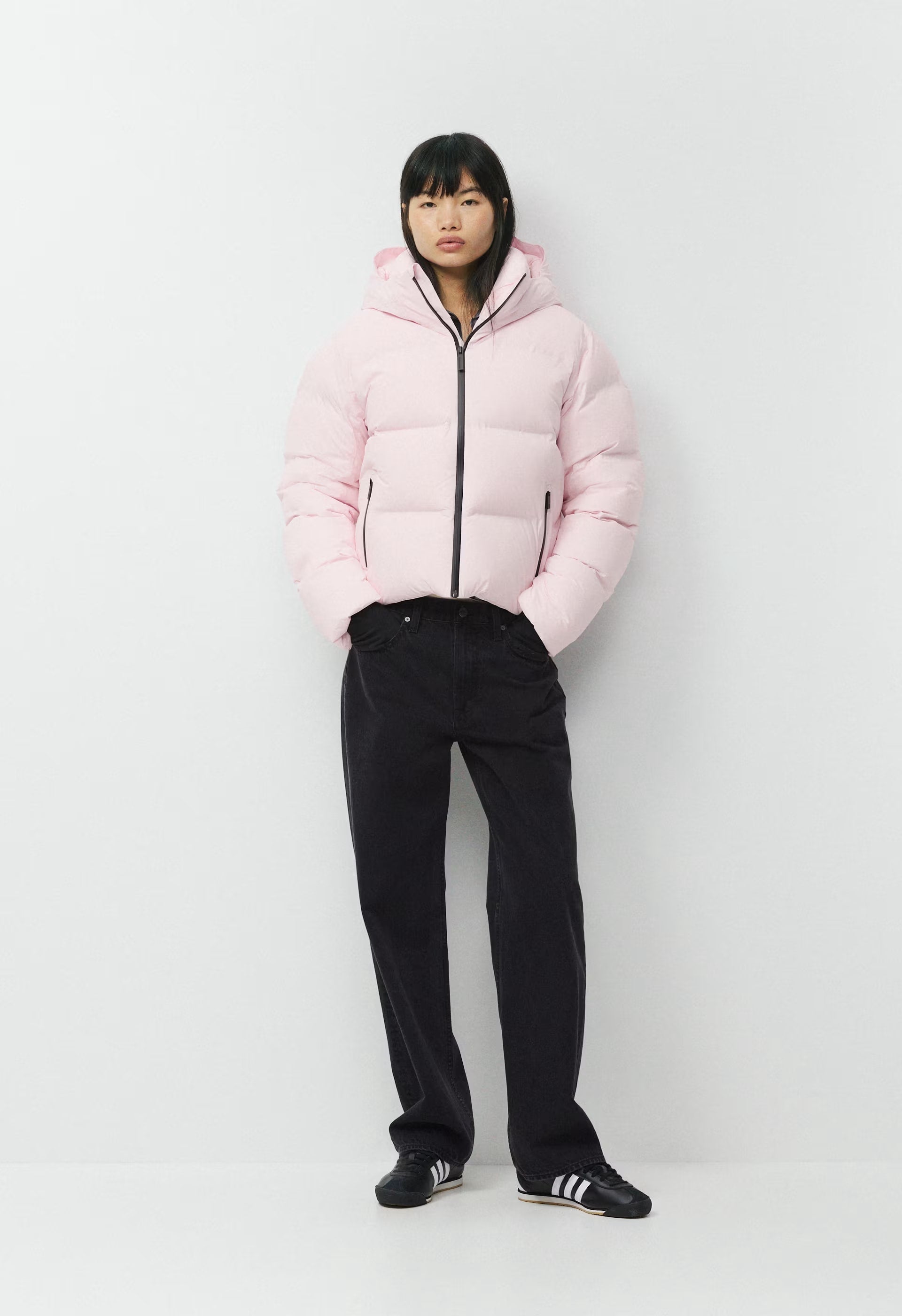 The Super Puff₂O™ Shorty - Rainstop™ - VILLA PINK